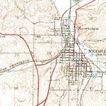 United States Geological Survey Neosho, MO (1916, 62500-Scale) digital map