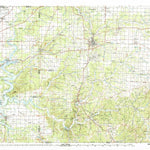 United States Geological Survey Neosho, MO-OK-KS (1986, 100000-Scale) digital map