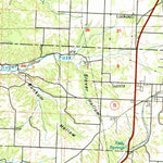 United States Geological Survey Neosho, MO-OK-KS (1986, 100000-Scale) digital map