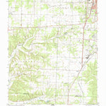 United States Geological Survey Neosho West, MO (1972, 24000-Scale) digital map