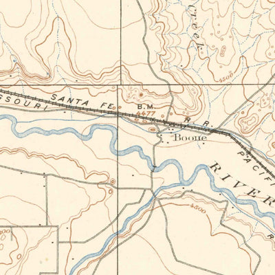 United States Geological Survey Nepesta, CO (1904, 125000-Scale) digital map