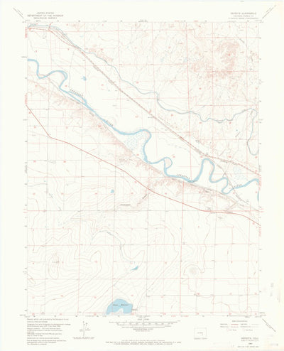 United States Geological Survey Nepesta, CO (1960, 24000-Scale) digital map