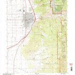 United States Geological Survey Nephi, UT (2001, 24000-Scale) digital map