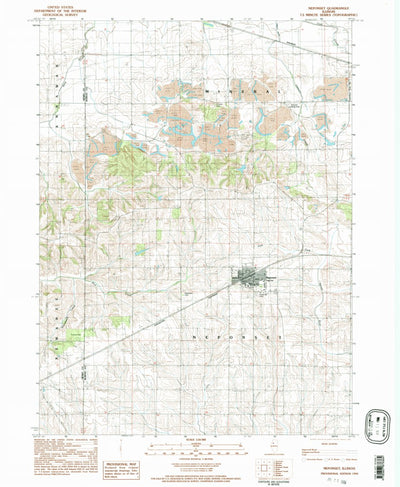 United States Geological Survey Neponset, IL (1994, 24000-Scale) digital map