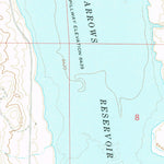 United States Geological Survey Neponset Reservoir NE, UT-WY (1968, 24000-Scale) digital map