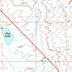 United States Geological Survey Neponset Reservoir NE, UT-WY (1991, 24000-Scale) digital map