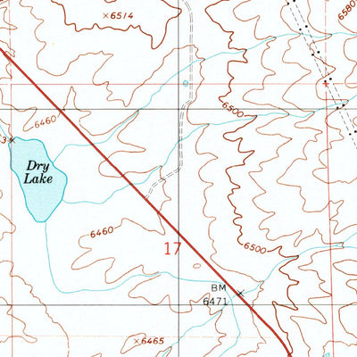 United States Geological Survey Neponset Reservoir NE, UT-WY (1991, 24000-Scale) digital map