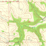 United States Geological Survey Nerike Hill, WI (1972, 24000-Scale) digital map