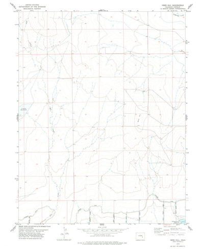 United States Geological Survey Nero Hill, CO (1978, 24000-Scale) digital map