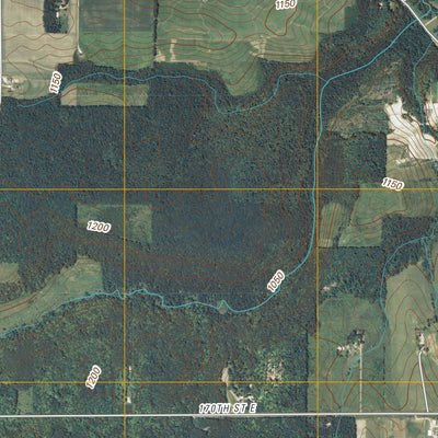 United States Geological Survey Nerstrand, MN (2010, 24000-Scale) digital map