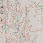United States Geological Survey Nescatunga Creek North, KS (1980, 24000-Scale) digital map