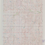 United States Geological Survey Nescatunga Creek South, KS (1979, 24000-Scale) digital map