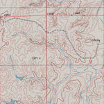 United States Geological Survey Nescatunga Creek South, KS (1979, 24000-Scale) digital map