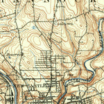 United States Geological Survey Neshannock, PA (1905, 62500-Scale) digital map
