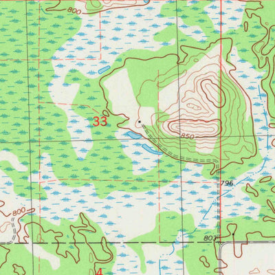 United States Geological Survey Neshkoro, WI (1984, 24000-Scale) digital map