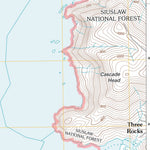 United States Geological Survey Neskowin Oe W, OR (2011, 24000-Scale) digital map