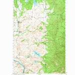 United States Geological Survey Nespelem, WA (1950, 62500-Scale) digital map