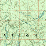 United States Geological Survey Nespelem, WA (1984, 100000-Scale) digital map