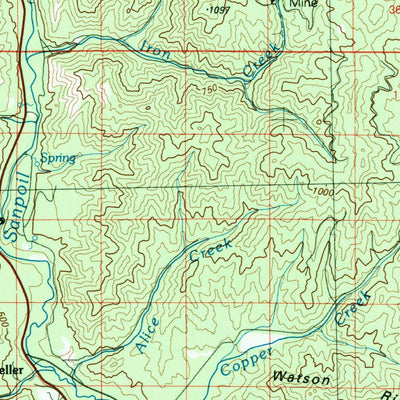 United States Geological Survey Nespelem, WA (1984, 100000-Scale) digital map