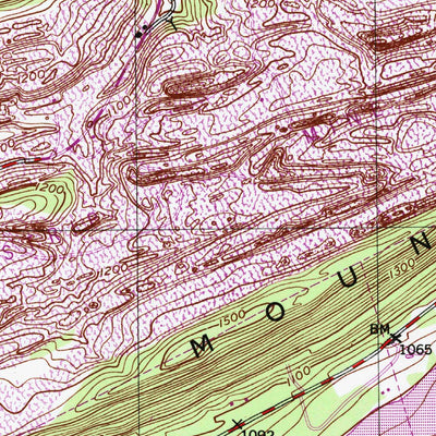 United States Geological Survey Nesquehoning, PA (1997, 24000-Scale) digital map