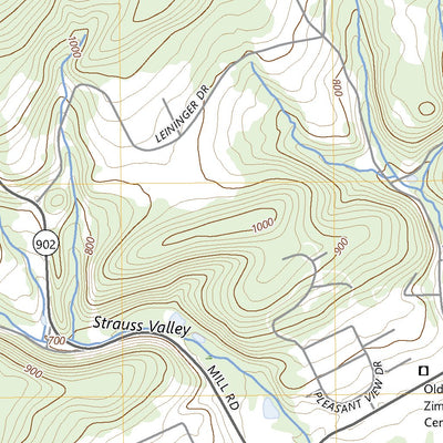United States Geological Survey Nesquehoning, PA (2023, 24000-Scale) digital map
