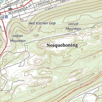 United States Geological Survey Nesquehoning, PA (2023, 24000-Scale) digital map
