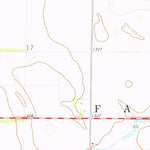 United States Geological Survey Ness Chain Lakes, SD (1973, 24000-Scale) digital map