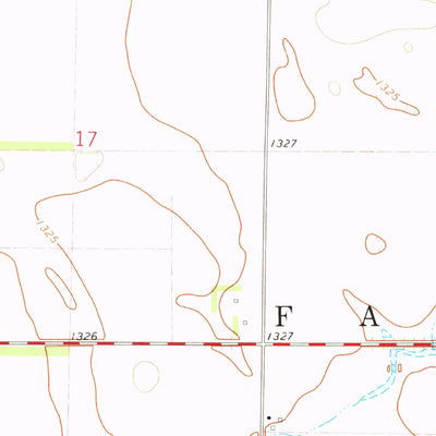United States Geological Survey Ness Chain Lakes, SD (1973, 24000-Scale) digital map