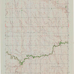United States Geological Survey Ness City NE, KS (1966, 24000-Scale) digital map
