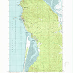 United States Geological Survey Netarts, OR (1986, 24000-Scale) digital map
