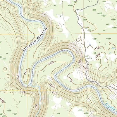 United States Geological Survey Nett Lake River SW, MN (2022, 24000-Scale) digital map