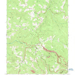 United States Geological Survey Nettie, WV (1972, 24000-Scale) digital map