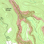 United States Geological Survey Nettie, WV (1972, 24000-Scale) digital map