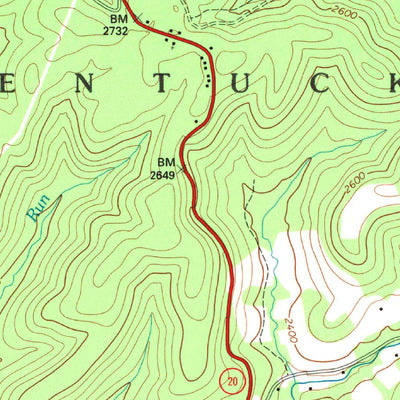 United States Geological Survey Nettie, WV (1995, 24000-Scale) digital map