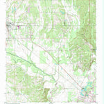 United States Geological Survey Nettleton, MS (1992, 24000-Scale) digital map