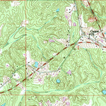 United States Geological Survey Nettleton, MS (1992, 24000-Scale) digital map
