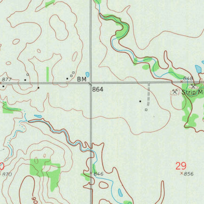United States Geological Survey Neutral, KS (1958, 24000-Scale) digital map
