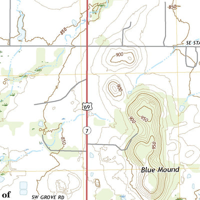 United States Geological Survey Neutral, KS (2018, 24000-Scale) digital map