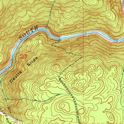 United States Geological Survey Nevada City, CA (1948, 24000-Scale) digital map