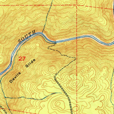 United States Geological Survey Nevada City, CA (1950, 24000-Scale) digital map