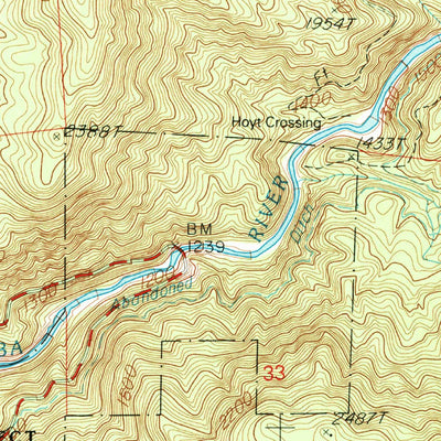 United States Geological Survey Nevada City, CA (1995, 24000-Scale) digital map