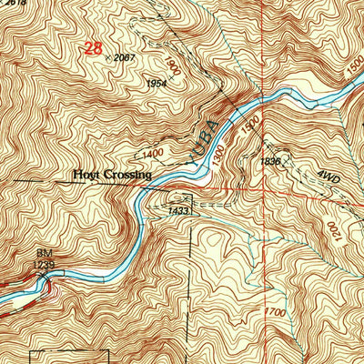 United States Geological Survey Nevada City, CA (2000, 24000-Scale) digital map