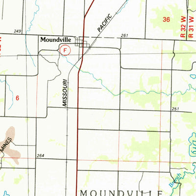 United States Geological Survey Nevada, MO-KS (1986, 100000-Scale) digital map
