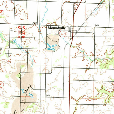 United States Geological Survey Nevada, MO-KS (1991, 100000-Scale) digital map