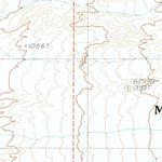 United States Geological Survey Nevares Peak, CA (1988, 24000-Scale) digital map