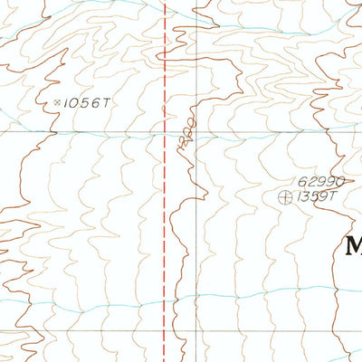 United States Geological Survey Nevares Peak, CA (1988, 24000-Scale) digital map