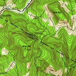 United States Geological Survey Neversink, NY (1942, 62500-Scale) digital map