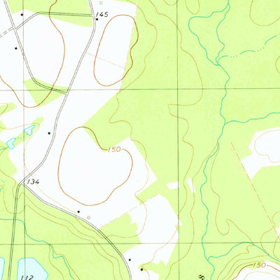 United States Geological Survey Nevils, GA (1978, 24000-Scale) digital map