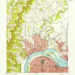 United States Geological Survey New Albany, IN-KY (1950, 24000-Scale) digital map