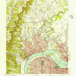 United States Geological Survey New Albany, IN-KY (1955, 24000-Scale) digital map